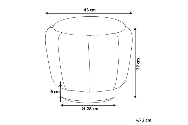 Hansmeyer Puff - Grønn - Møbler - Stoler & lenestoler - Krakk - Puff