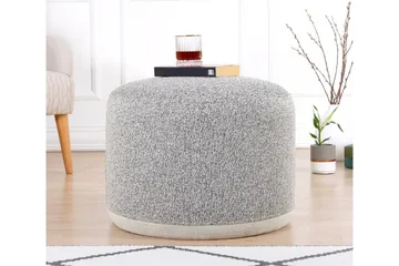 Harrodsburg Sittepuff 51 cm - Grå - Møbler - Stoler & lenestoler - Krakk - Puff
