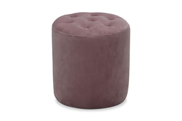 Hazel Sittepuff Fløyel - Rosa Fløyel - Møbler - Stoler & lenestoler - Krakk - Puff
