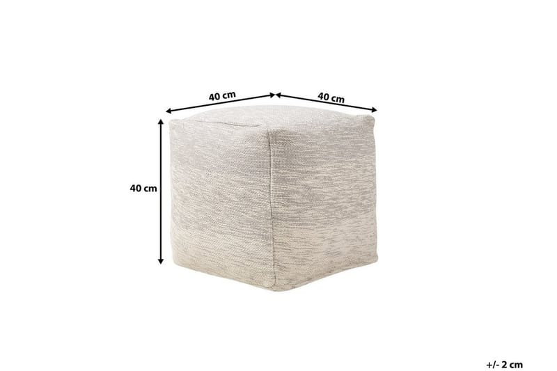 Hirri Puff 40 cm - Grå - Møbler - Stoler & lenestoler - Krakk - Puff