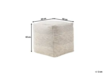 Hirri Puff 40 cm - Grå - Møbler - Stoler & lenestoler - Krakk - Puff
