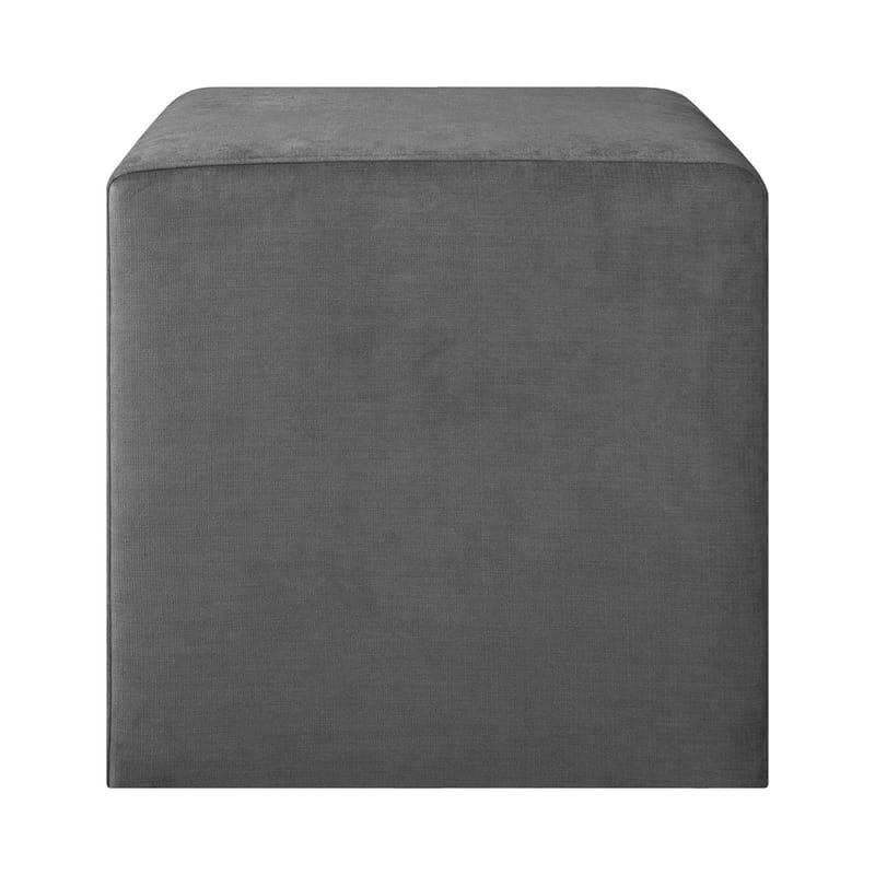 Puff HOME4YOU Lyn Grå - Grå - Møbler - Stoler & lenestoler - Krakk - Puff