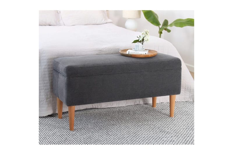 Puff Iralton Grå - Grå - Møbler - Stoler & lenestoler - Krakk - Puff