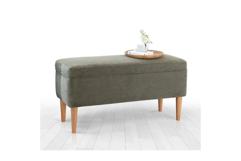 Puff Iralton Grønn - Grønn - Møbler - Stoler & lenestoler - Krakk - Puff