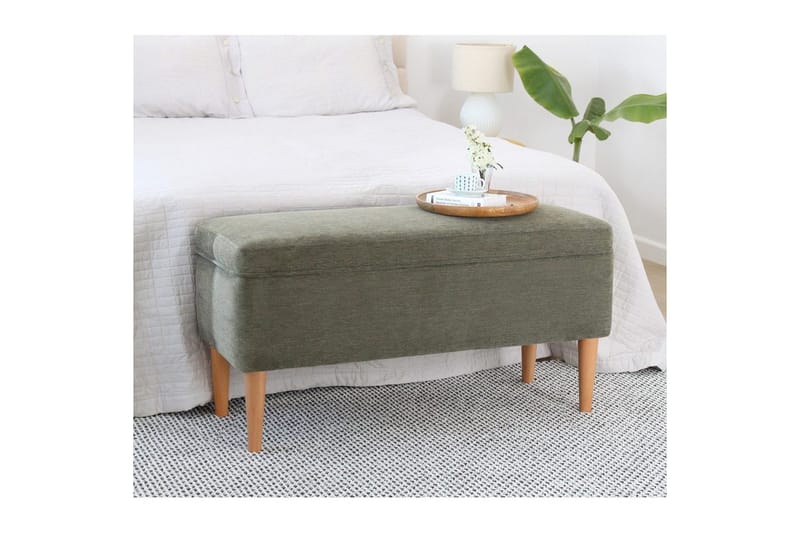 Puff Iralton Grønn - Grønn - Møbler - Stoler & lenestoler - Krakk - Puff