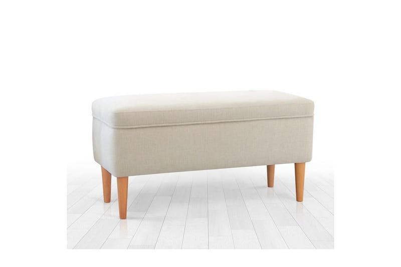 Puff Iralton Krem - Krem - Møbler - Stoler & lenestoler - Krakk - Puff