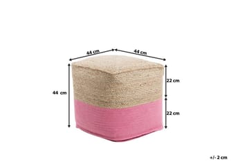 Kirama Puff 44 cm - Beige - Møbler - Stoler & lenestoler - Krakk - Puff