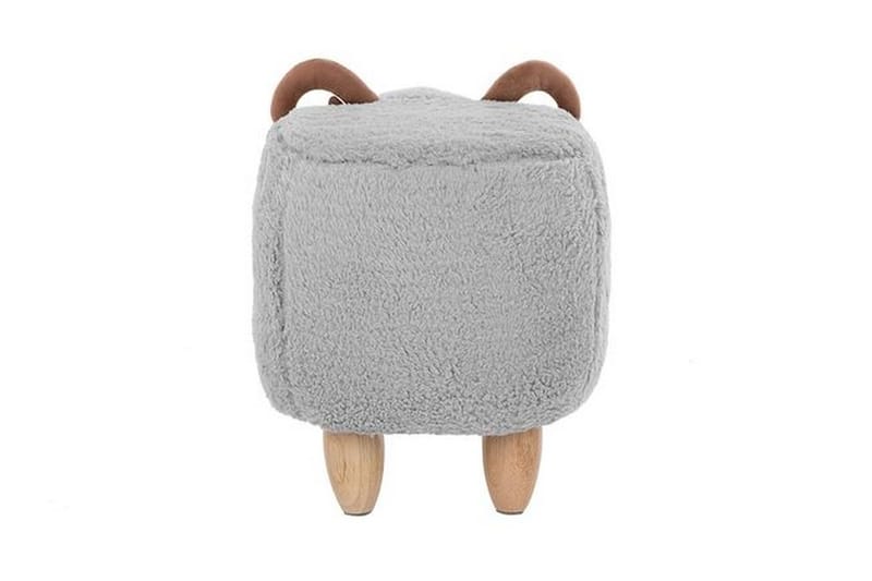 Kobara Sittepuff - Grå - Møbler - Stoler & lenestoler - Krakk - Puff