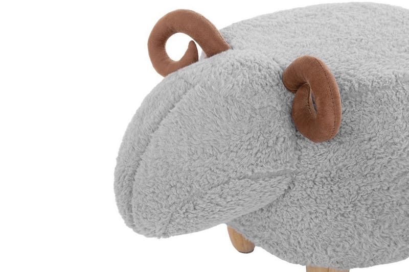 Kobara Sittepuff - Grå - Møbler - Stoler & lenestoler - Krakk - Puff
