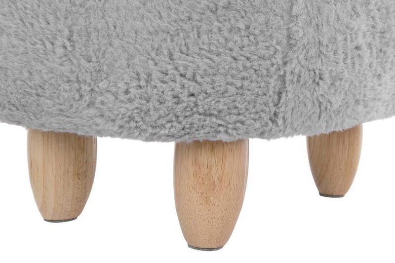 Kobara Sittepuff - Grå - Møbler - Stoler & lenestoler - Krakk - Puff