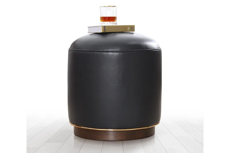 Lackawanna Sittepuff 42 cm, Antrasitt