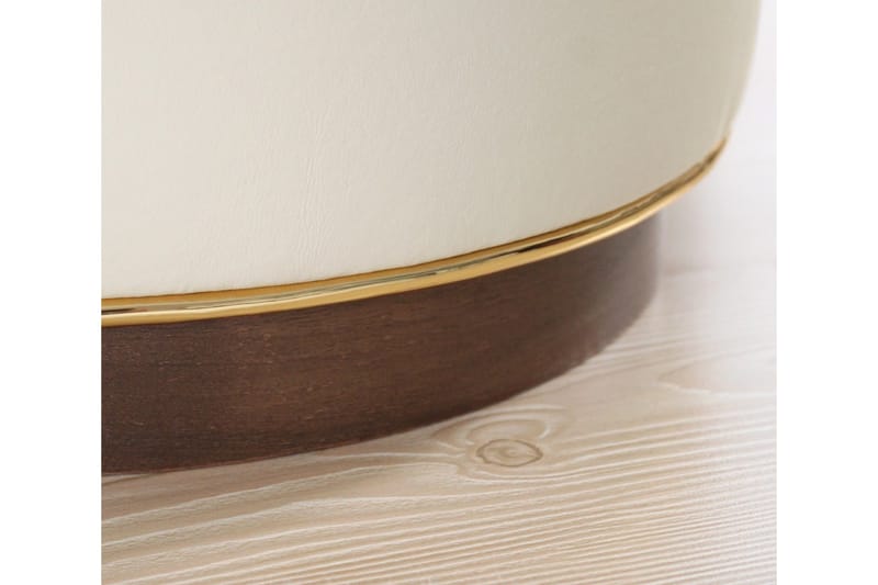 Lackawanna Sittepuff 42 cm - Lys beige - Møbler - Stoler & lenestoler - Krakk - Puff