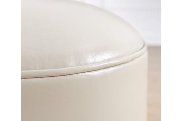 Lackawanna Sittepuff 42 cm - Lys beige - Møbler - Stoler & lenestoler - Krakk - Puff