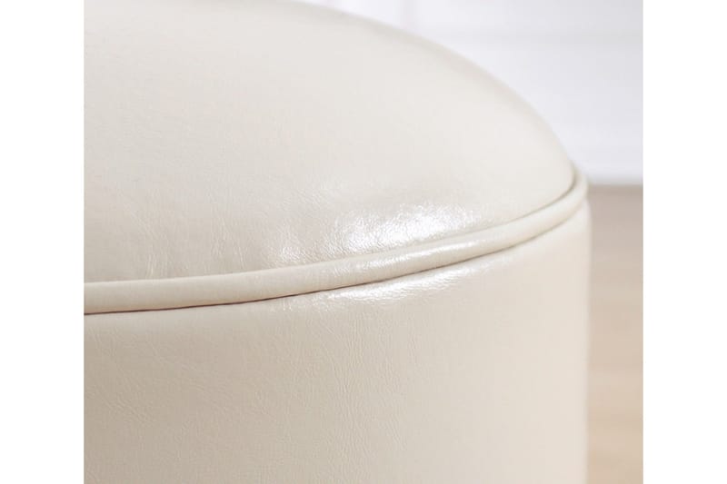 Lackawanna Sittepuff 42 cm - Lys beige - Møbler - Stoler & lenestoler - Krakk - Puff