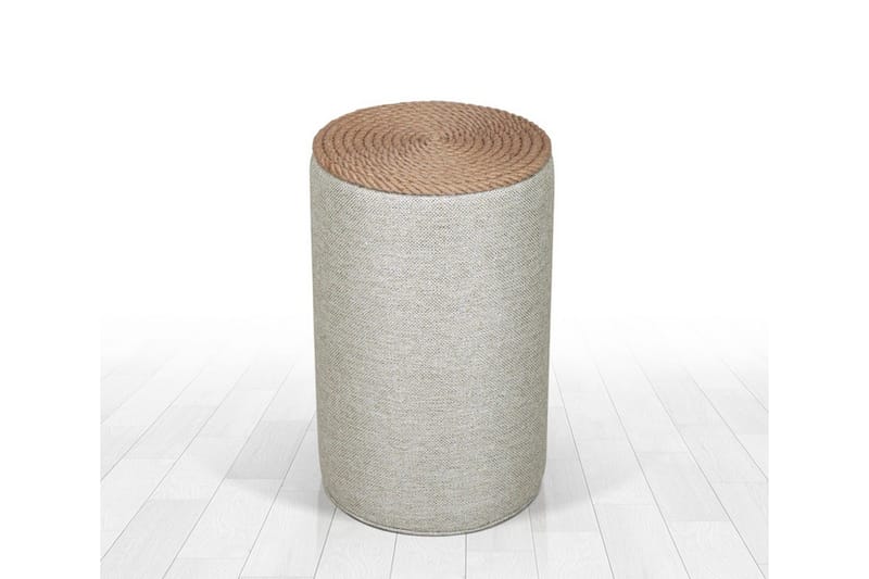 Larada Sittepuff 31 cm - Grå - Møbler - Stoler & lenestoler - Krakk - Puff