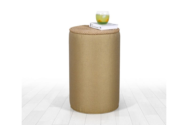 Larada Sittepuff 31 cm - Gull - Møbler - Stoler & lenestoler - Krakk - Puff