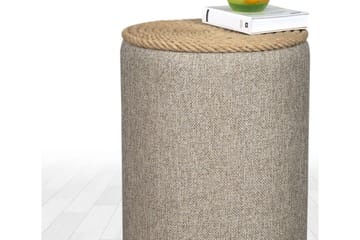 Larada Sittepuff 31 cm - Mørk beige - Møbler - Stoler & lenestoler - Krakk - Puff