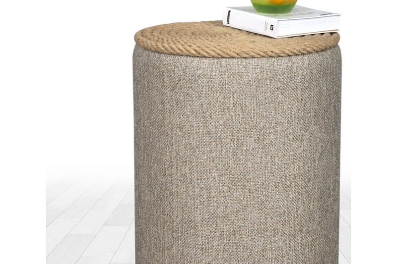 Larada Sittepuff 31 cm - Mørk beige - Møbler - Stoler & lenestoler - Krakk - Puff