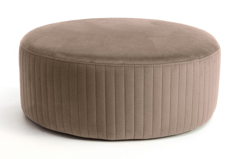 Larana Sittepuff Rund - Beige - Møbler - Stoler & lenestoler - Krakk - Puff
