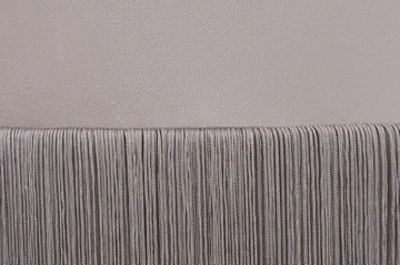 Lefurgy Sittepuff med Frynser Fløyel - Beige - Møbler - Stoler & lenestoler - Krakk - Puff