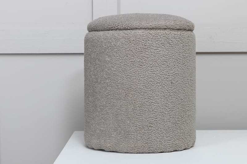 Limpen Sittepuff - Greige - Møbler - Stoler & lenestoler - Krakk - Puff - Sittepuff med oppbevaring