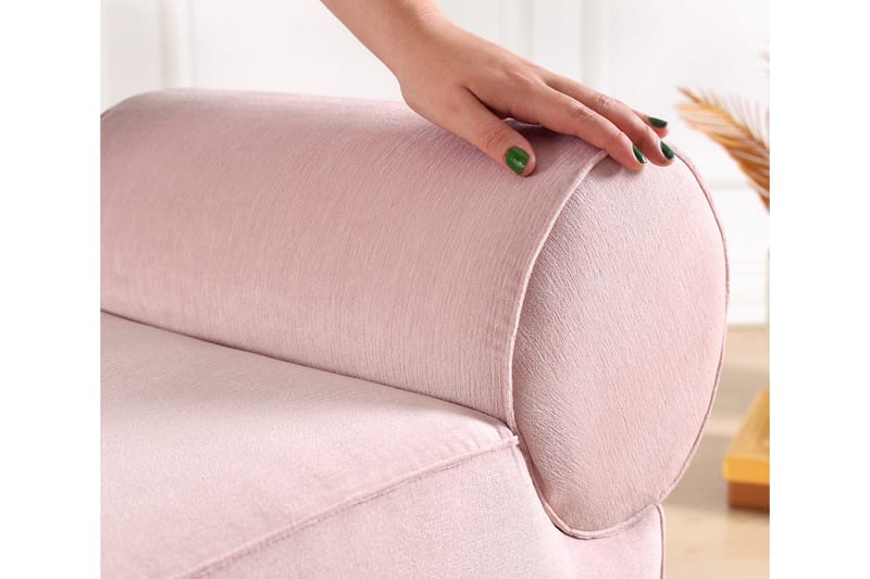 Linburg Sittepuff 45 cm - Rosa - Møbler - Stoler & lenestoler - Krakk - Puff