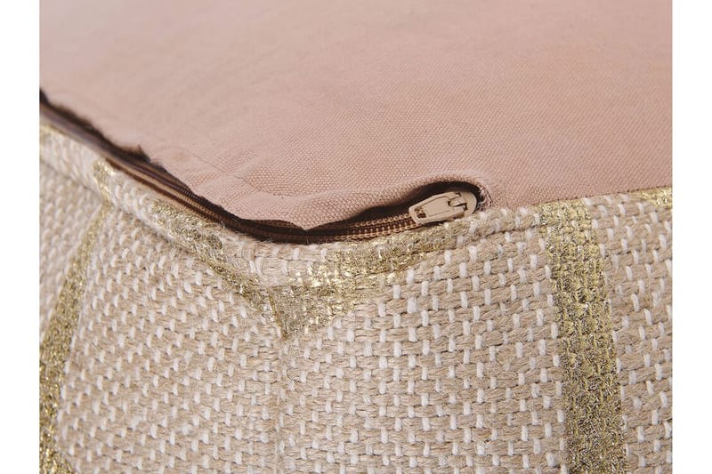 Mamalia Sittepuff - Beige / Gull - Møbler - Stoler & lenestoler - Krakk - Puff