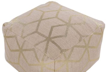 Mamalia Sittepuff - Beige / Gull - Møbler - Stoler & lenestoler - Krakk - Puff