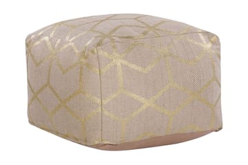 Mamalia Sittepuff - Beige / Gull - Møbler - Stoler & lenestoler - Krakk - Puff