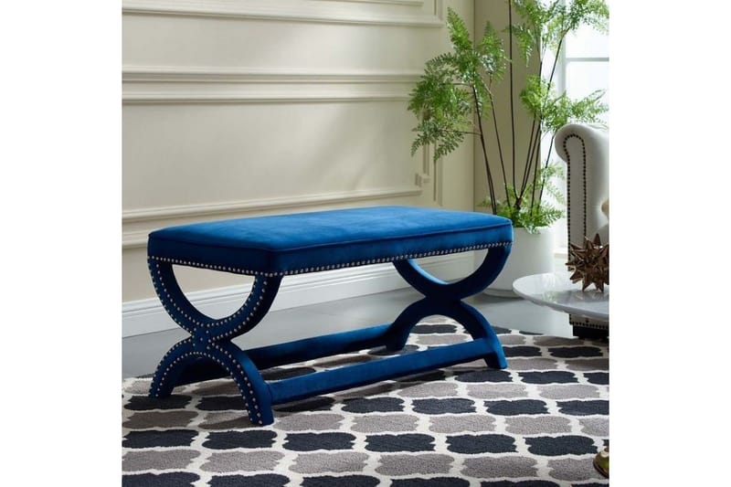 Mamoita Sittepuff 120 cm, Mørkeblå