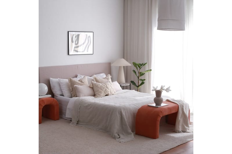 Manav Sittepuff 106 cm, Koral