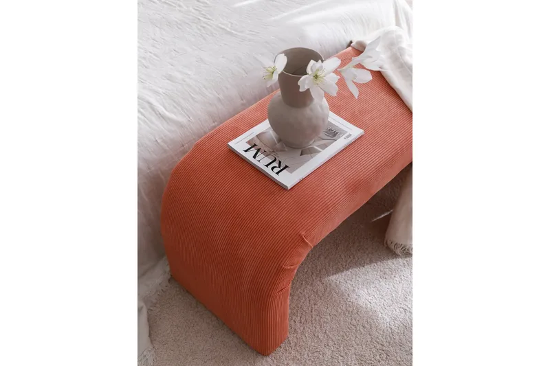 Manav Sittepuff 106 cm - Koral - Møbler - Stoler & lenestoler - Krakk - Puff