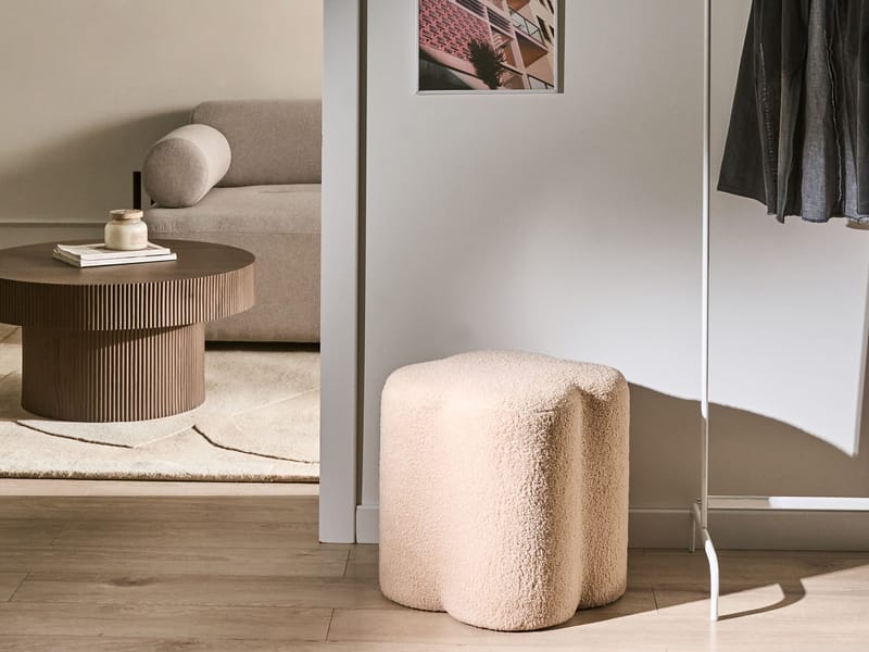 Puff Mancos - Beige - Møbler - Stoler & lenestoler - Krakk - Puff