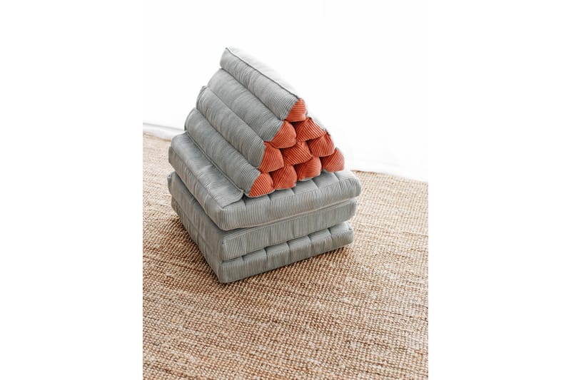 Mangeram Sittepuff 154 cm - Blå - Møbler - Stoler & lenestoler - Krakk - Puff