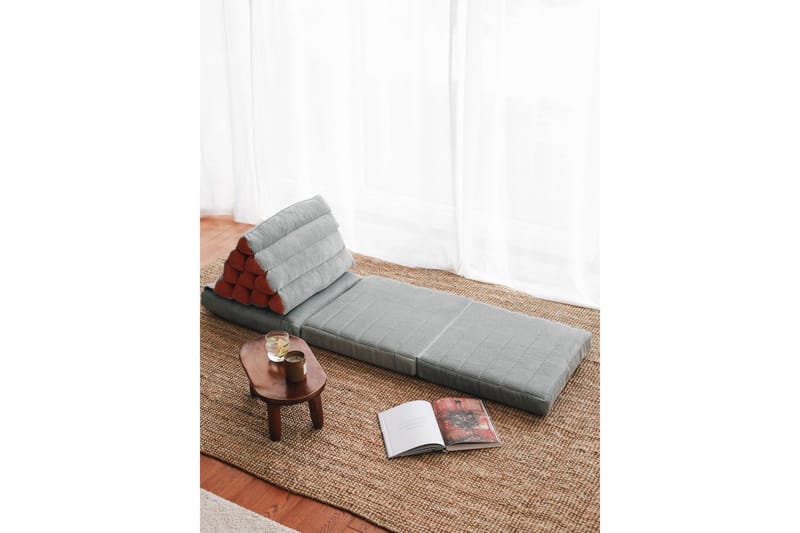 Mangeram Sittepuff 154 cm - Blå - Møbler - Stoler & lenestoler - Krakk - Puff