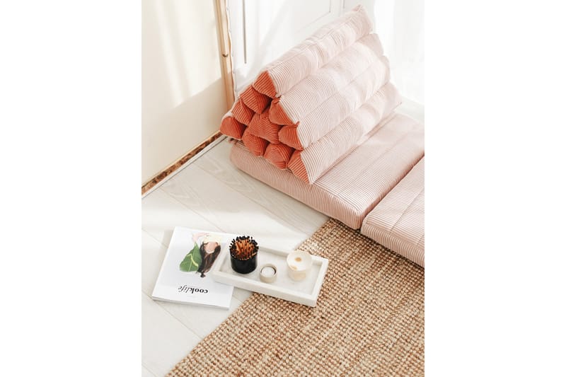 Mangeram Sittepuff 154 cm - Rosa - Møbler - Stoler & lenestoler - Krakk - Puff