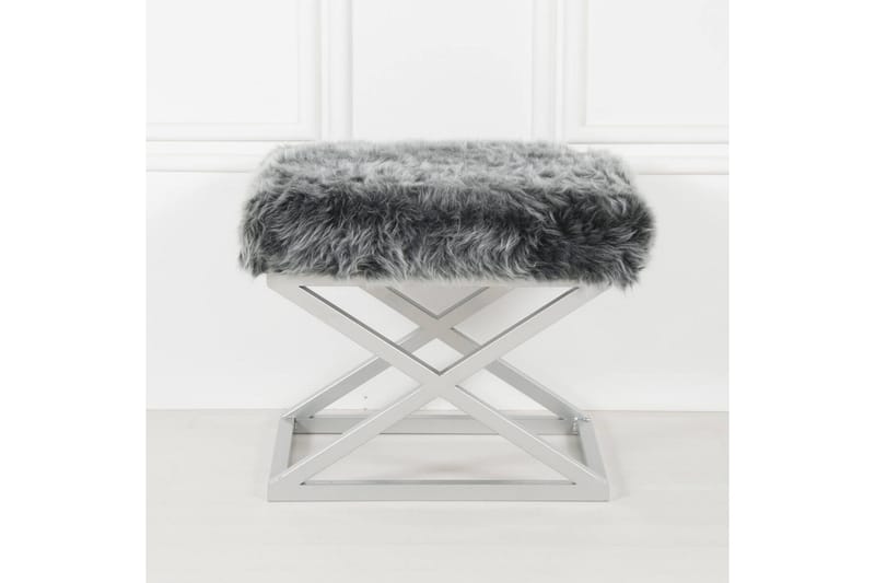 Mantu Sittepuff 50 cm, Grå