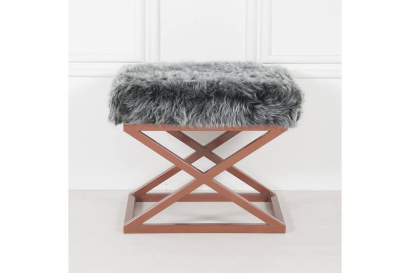 Mantu Sittepuff 50 cm, Mørkegrå