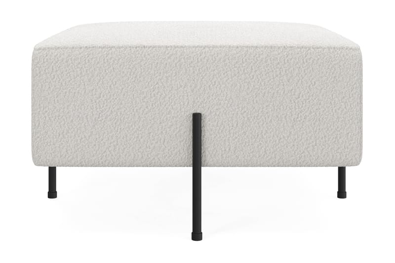 Menard Compact Sittepuff 70 cm Kvadratisk - Hvit - Møbler - Stoler & lenestoler - Krakk - Puff