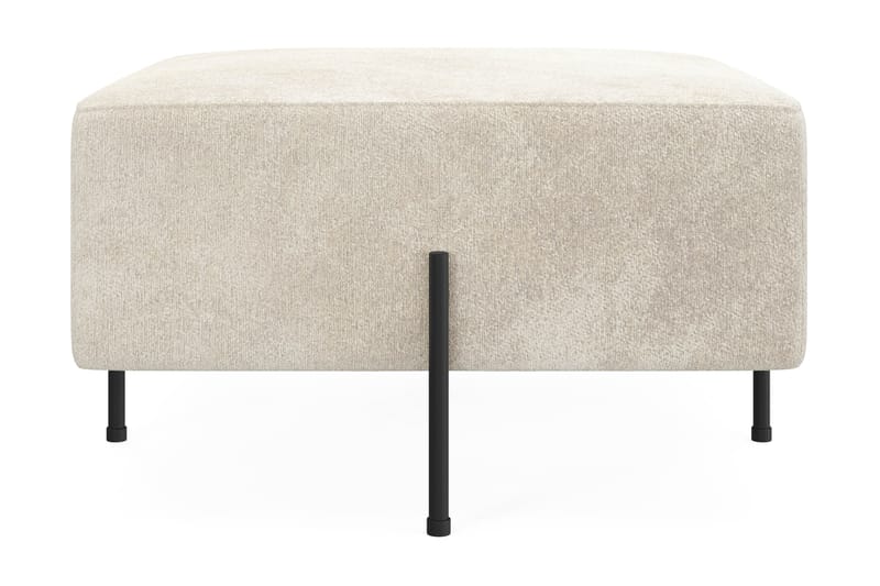 Menard Compact Sittepuff 70 cm Kvadratisk, Hvit