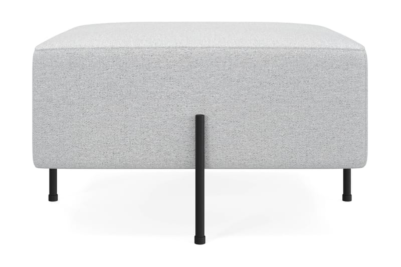 Menard Compact Sittepuff 70 cm Kvadratisk - Lys grå - Møbler - Stoler & lenestoler - Krakk - Puff