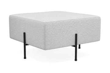 Menard Compact Sittepuff 70 cm Kvadratisk - Lys grå - Møbler - Stoler & lenestoler - Krakk - Puff