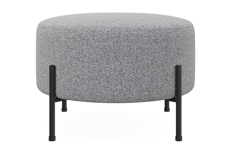 Menard Compact Sittepuff Rund 60 cm, Grå