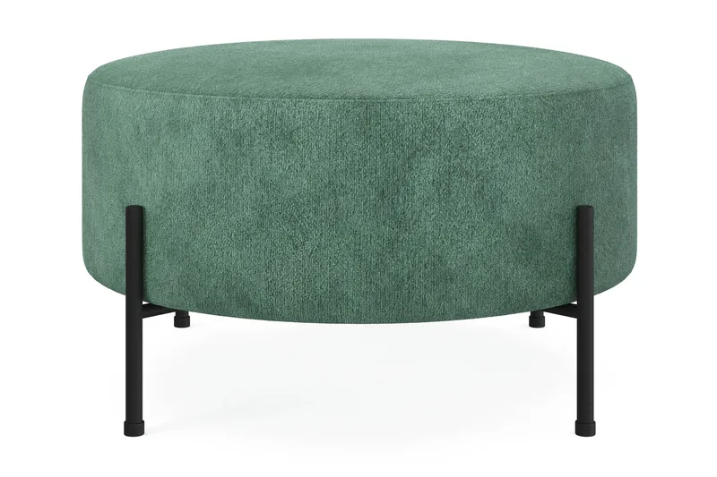 Menard Compact Sittepuff Rund 70 cm - Grønn - Møbler - Stoler & lenestoler - Krakk - Puff