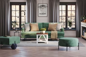 Menard Compact Sittepuff Rund 70 cm - Grønn - Møbler - Stoler & lenestoler - Krakk - Puff