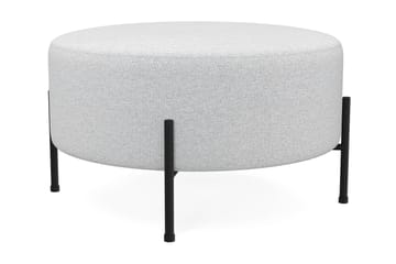 Menard Compact Sittepuff Rund 70 cm - Lys grå - Møbler - Stoler & lenestoler - Krakk - Puff