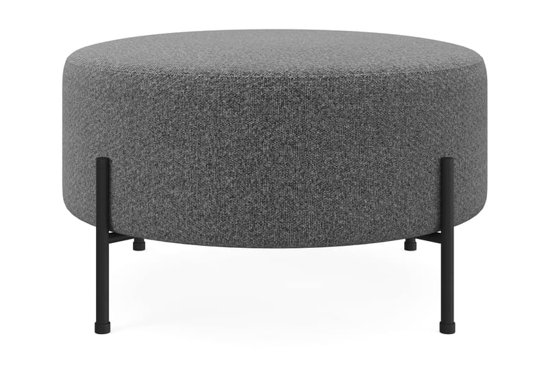 Menard Compact Sittepuff Rund 70 cm - Mørkegrå - Møbler - Stoler & lenestoler - Krakk - Puff