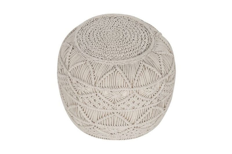Mogilevsky Sittepuff 40x40 cm - Beige - Møbler - Stoler & lenestoler - Krakk - Puff