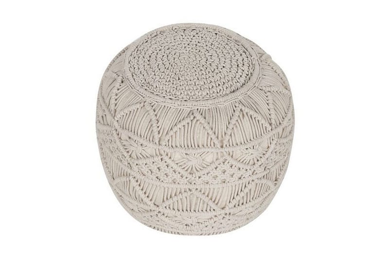 Mogilevsky Sittepuff 40x40 cm - Beige - Møbler - Stoler & lenestoler - Krakk - Puff