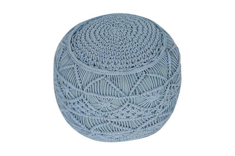 Mogilevsky Sittepuff 40x40 cm - Blå - Møbler - Stoler & lenestoler - Krakk - Puff